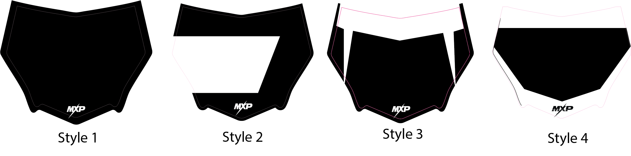 Motocutz number plate sticker